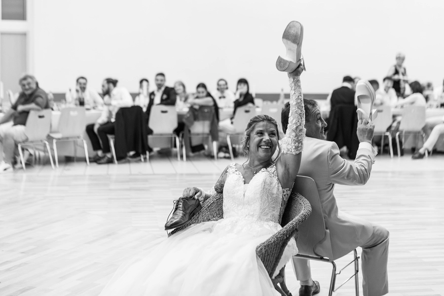 Jeu du « Lui » pendant la soirée de mariage à Domblans